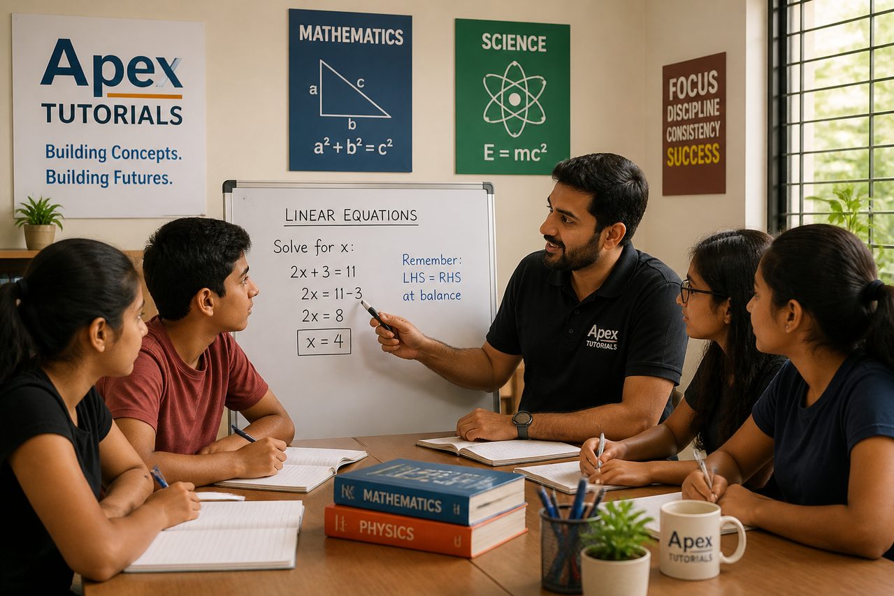 Classroom session at Global Education Hub in Dum Dum